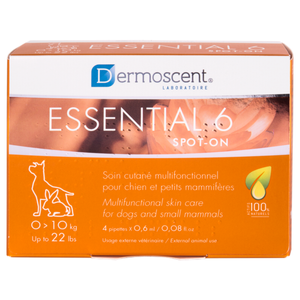 Dermoscent Essential 6 Spot-On Skin Supplement for Dogs - 0-10kg
