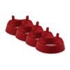 4PK Regent Rugby/Gridiron Sturdy Firm Target Practice Kicking Tee Equipment Red