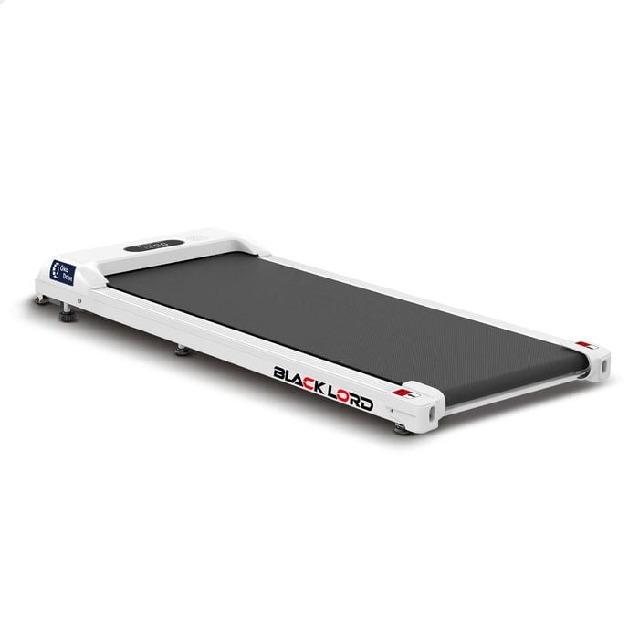 BLACK LORD Treadmill Electric Walking Pad Home Office Gym Fitness Remote Control White