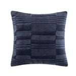 Kas Australia Flint Filled Cushion/Pillow Decor Square 50x50cm - Navy