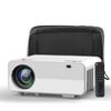 ALLIUMS Portable Projector 1080p Full HD, 5.2BT, 10W Hi-Fi Speaker (White)