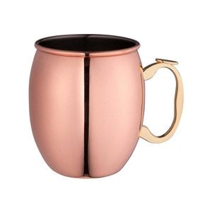 Avanti 600ml Stainless Steel Moscow Mule Mug w/ Handle Cold Drink Cup Copper