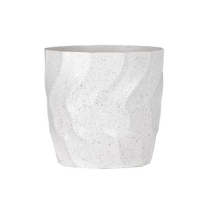 Northcote Pottery 23 x 21.9cm White Kai Egg Plastic Indoor Pot