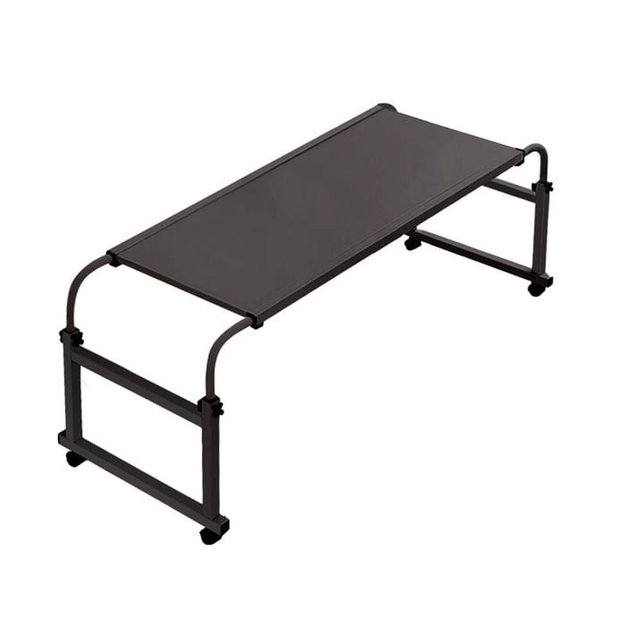 SOGA 140x45cm Black Bed Desk Table