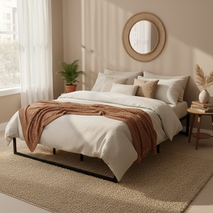 Artiss Bed Frame King Size Metal Frame TINO