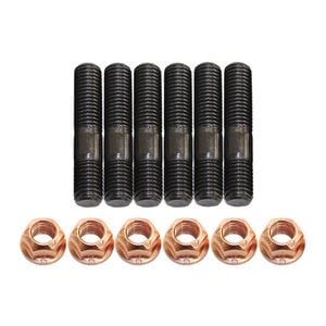 6 Pcs M10x1.5x50mm High Tensile Stud Kit For Manifold & Turbo