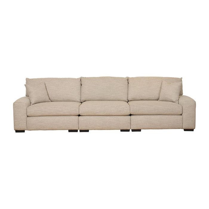 Clayton Sectional Sofa Beige (abd)