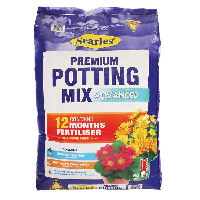 Searles 65L Premium Advanced Potting Mix