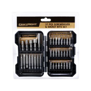 Craftright 37 Piece Screwdriver Bit Set