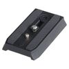 Benro QR4 Slide-In Video QR Plate Tripod Camera Mount Accessory Black