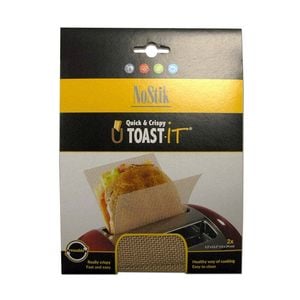 2pc Nostik Reusable 14x34cm U Toast It Set Sandwich Holder
