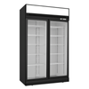 Thermaster  Black Upright Double Glass Door Freezer 1006L LG-1006DF