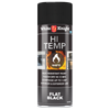 White Knight 300g Black Flat High Temp Spray Paint