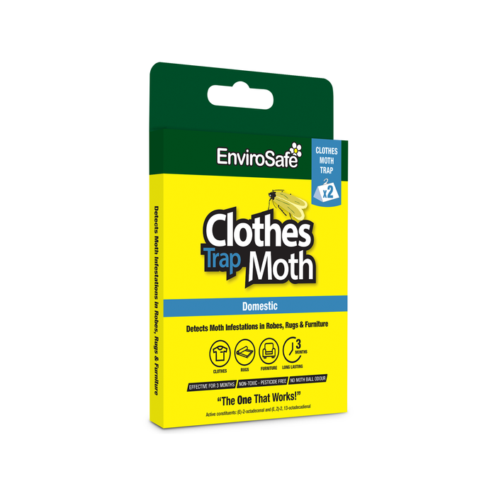 EnviroSafe Domestic Clothes Moth Trap - 2 Pack
