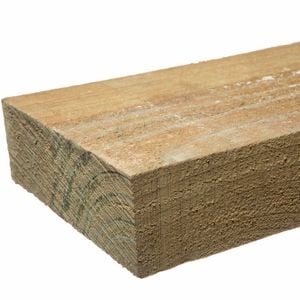 150 x 50mm Rad H4 Treated Retaining Timber - 6m