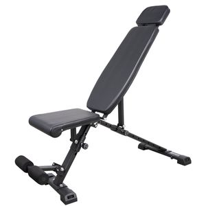 Ultimate 1280 x 500 x 475mm Black Adjustable Bench