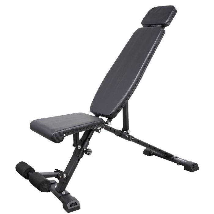 Ultimate 1280 x 500 x 475mm Black Adjustable Bench