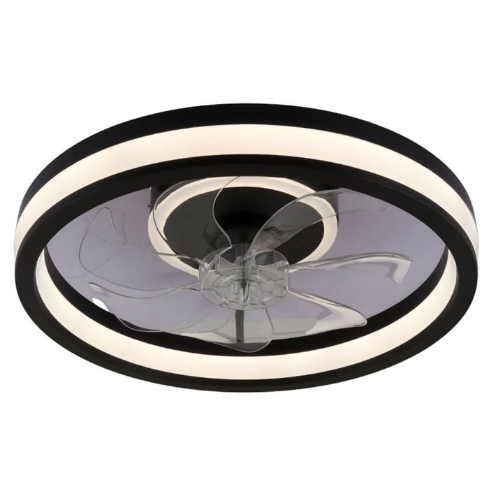 Windora Nyla 48cm Ceiling Light with DC Ceiling Fan & 3CCT Dimmable LED Remote Control