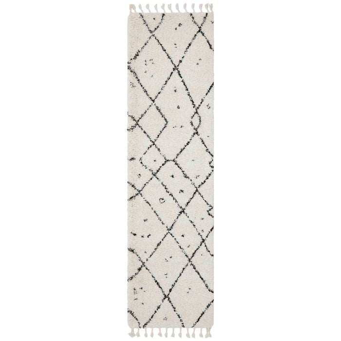 Rare 44 White 300X80 Rug
