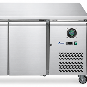 FED-X S/S Two Door Bench Fridge - XUB6C13S2V