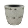 Northcote Pottery 20.5 x 19.5cm Natural Ric Egg Ceramic Indoor Pot