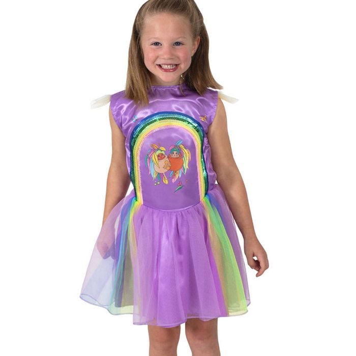 Gumnut Baby Kasey Rainbow Girls Costume - 3-5