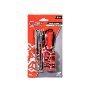 Full Boar 6 Pce SDS-Plus Masonry Drill Bit & Holder Set - FSDSK-6