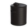 Promax 2,000L Black Enduro Water Tank