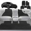 6D Diamond Car Floor Mats for Kia Stinger 2017-Current-Full Set-Black-Outback GT