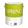 Spring 4L White Semi Gloss Interior/Exterior Paint - 4L