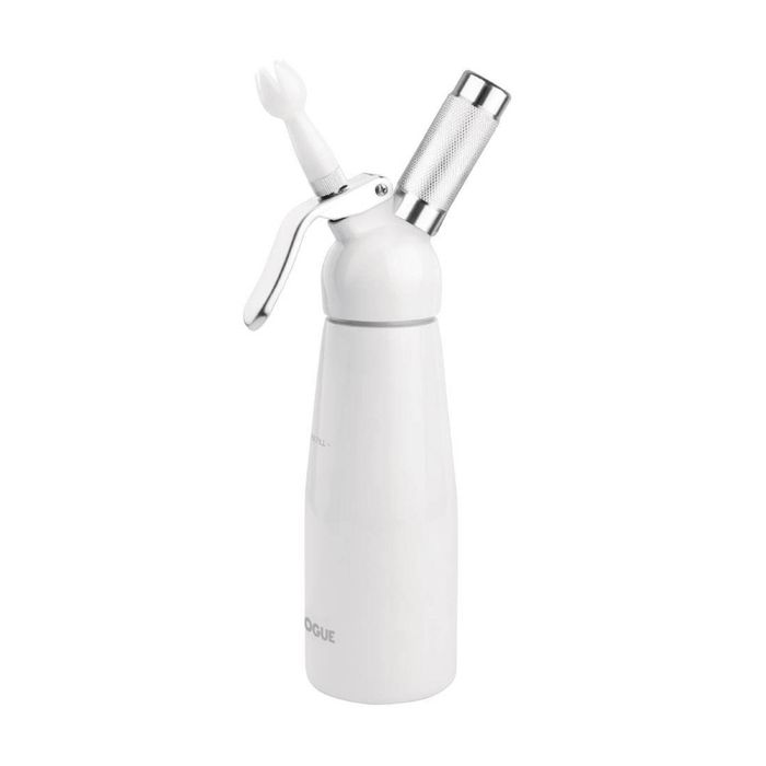 Vogue Whipped Cream Dispenser Aluminum With 3 Nozzles 500ml