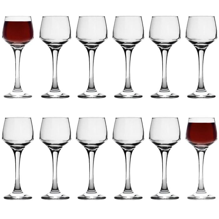 LAV Lal Liqueur Glasses - 80ml - Clear - Pack of 12