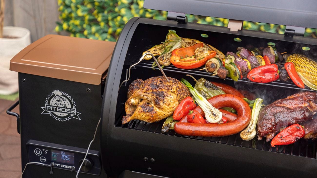 Pit Boss BBQ grill food cooking