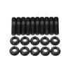 10 Pcs M10x1.5x45mm High Tensile Stud Kit For Manifold & Turbo
