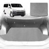 6D Diamond Car Boot Mat for Toyota Hiace Van (LWB)2005-2019-Cargo Mat-Grey-Outback GT