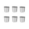 Stainless Steel Dariole Moulds - Set Of 6