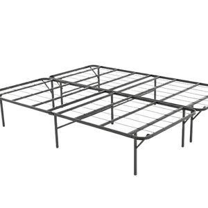 Folding Metal Bed Frame - Double