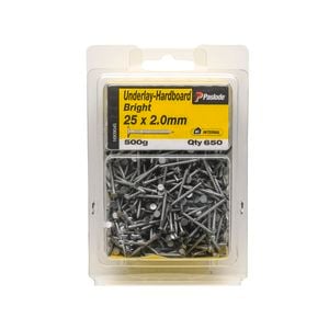 Paslode 25 x 2.0mm 500g Bright Steel Annular Underlay Nails - 650 Pack