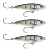 3x Rapala 7cm Saltwater X Rap SubWalk Walk the Dog Bait Fish Lures - Pinfish