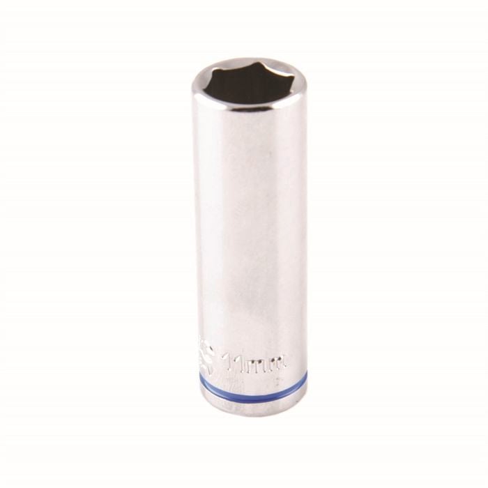 Kincrome 11mm 1/4" Drive Square Deep Socket