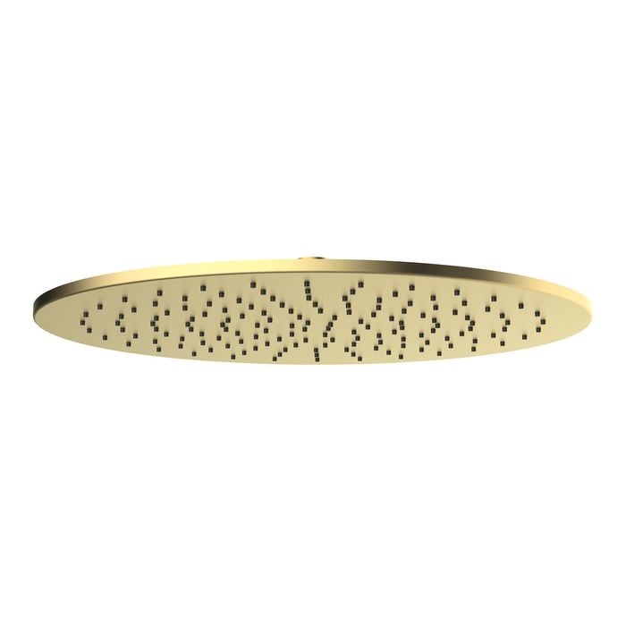 Mondella Resonance Brushed Brass Rain Shower Head