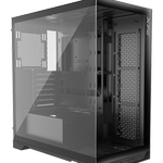 ADATA XPG Invader X ATX Mid Tower No Power Supply With Fan - Black [INVADERXMT-BKCWW]
