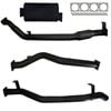 Ignite Exhausts Turbo Back For Toyota Landcruiser 79 Series V8 D/cab 3" No Cat With Muffler 409 Stainless Steel