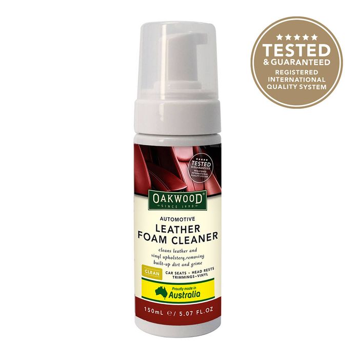 OAKWOOD 150mL Automotive Leather Foam Cleaner