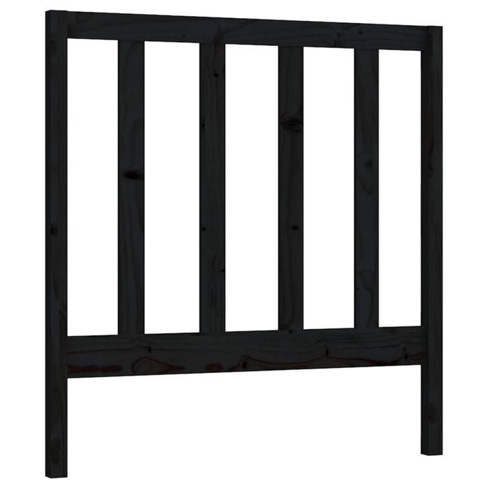 vidaXL Bed Headboard Bed Header Bedroom Furniture Black 96 cm