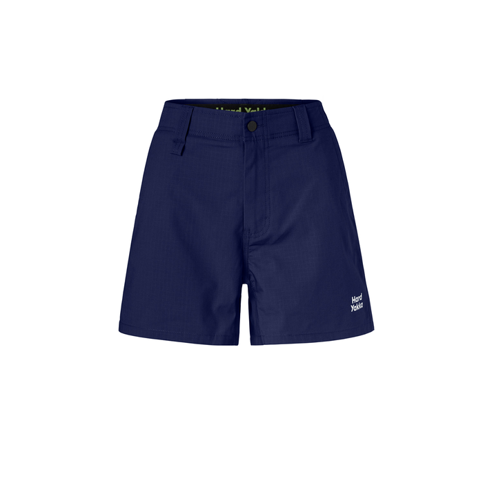 Hard Yakka Navy Women's Raptor Short Short - Size 14