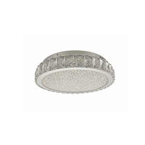 Element Lighting EDAN Crystal Ceiling Light Tri-colour LED 400mm (Chrome)