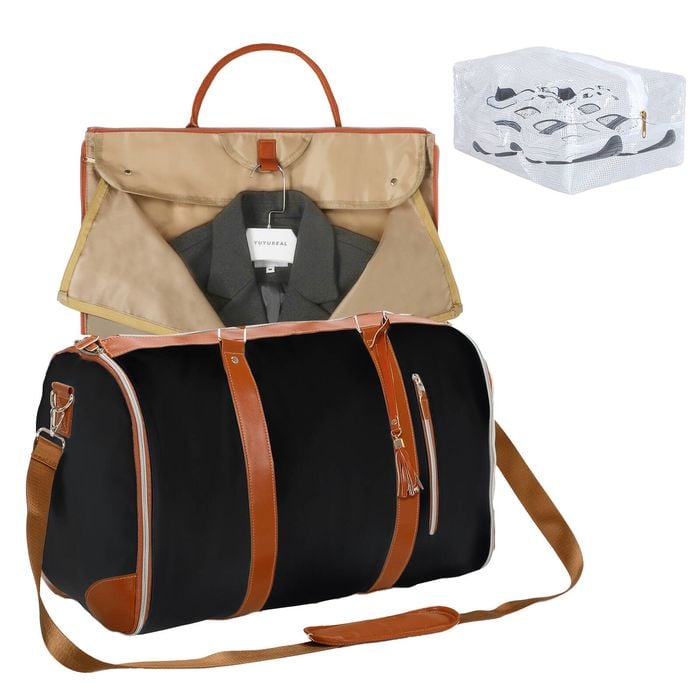 Slimbridge 55L Carry-On Garment Duffle Bag Black