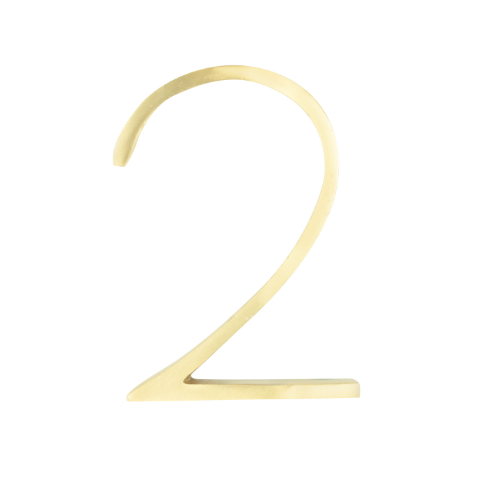 Sandleford 120mm Brass Toorak Number 2
