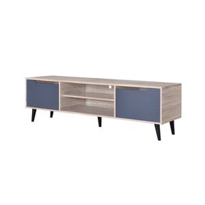 Kyler 1.5m TV Unit - Oak & Grey